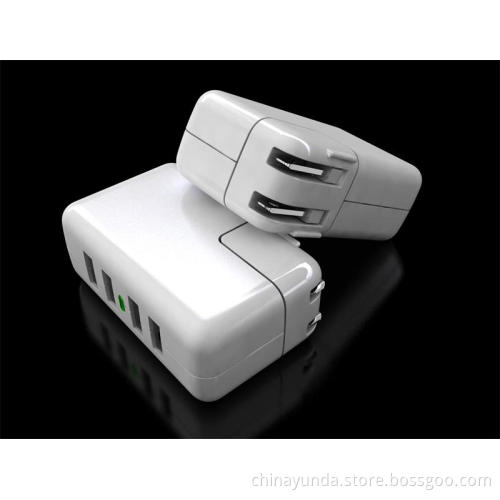 4 Port USB Mobile Phone Charger 5V 4.1A Output Charger